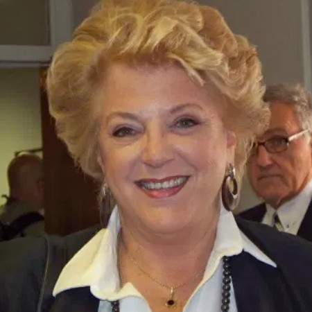 Picture of Dianne Holechek wearing former dress